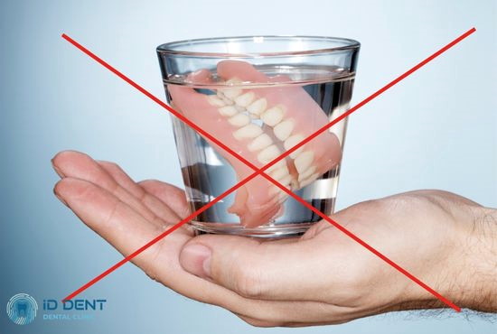 Правила хранения съемных зубных протезов