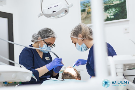 Процес лікування зубів у клініці ID DENT