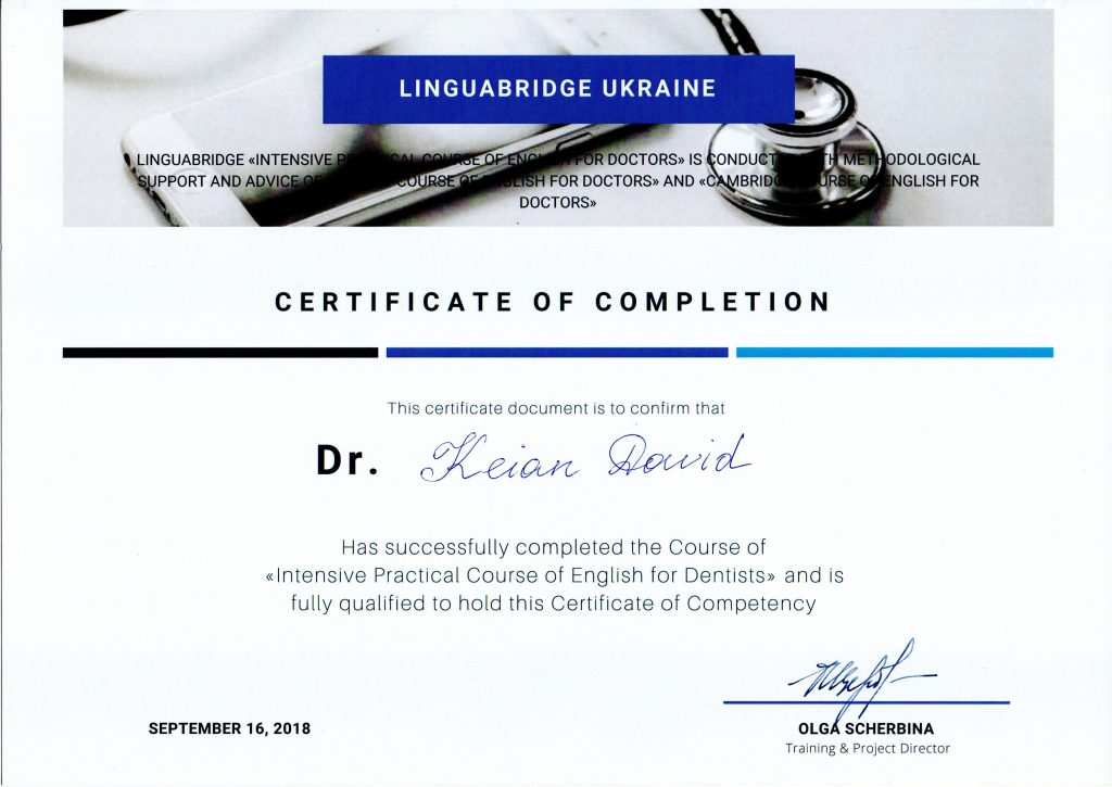 Certificado #17 - Keyan David Nikolayevich
