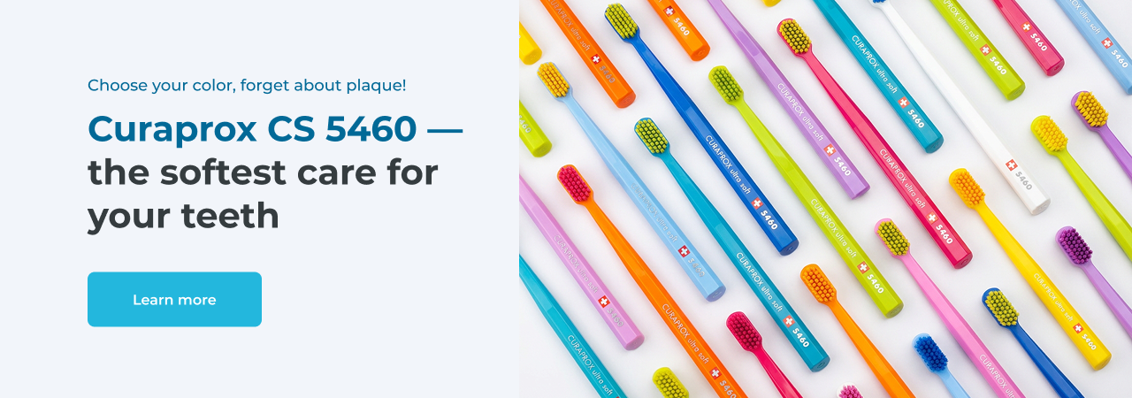 Curaprox CS 5460 — the softest care for your teeth